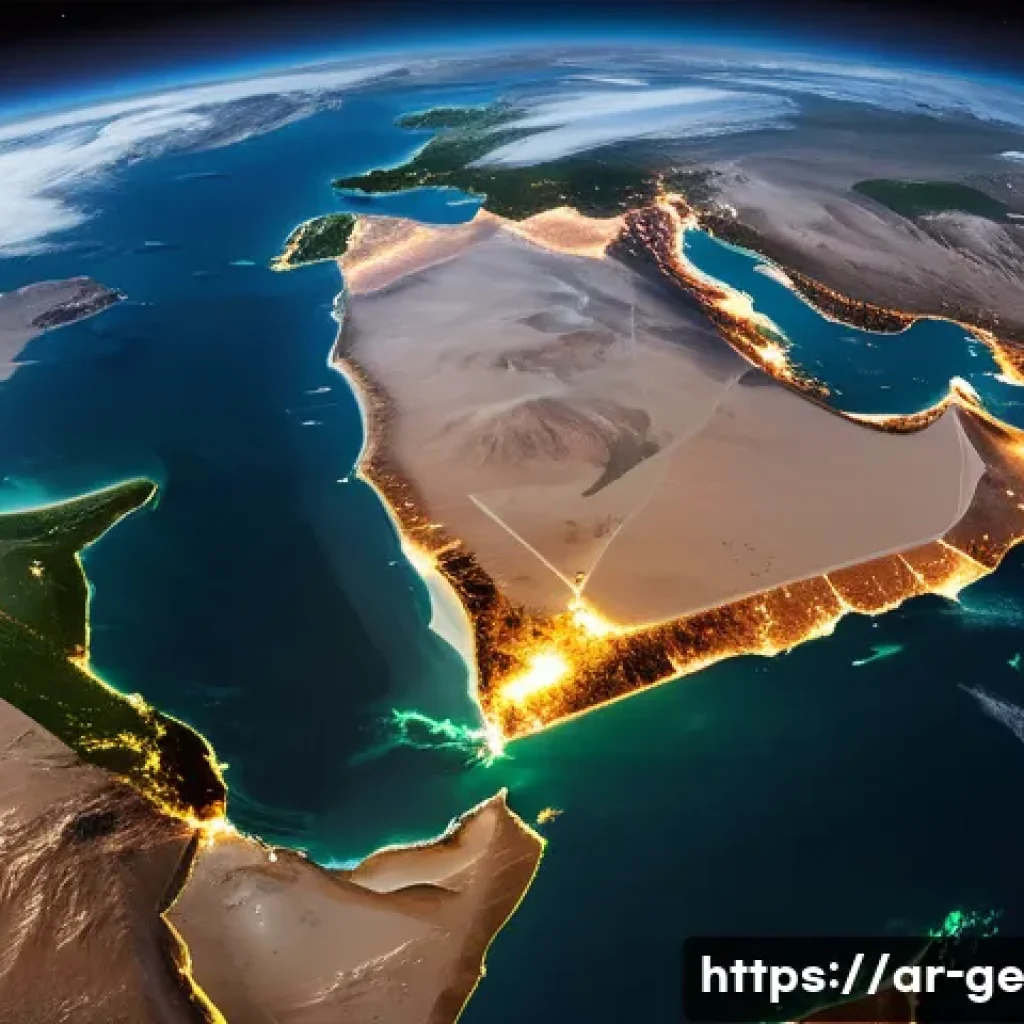 기후 변화 관련 최신 연구 동향 - A high-resolution image of an advanced satellite orbiting Earth, capturing detailed environmental da...
