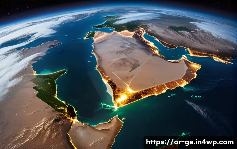 기후 변화 관련 최신 연구 동향 - A high-resolution image of an advanced satellite orbiting Earth, capturing detailed environmental da...